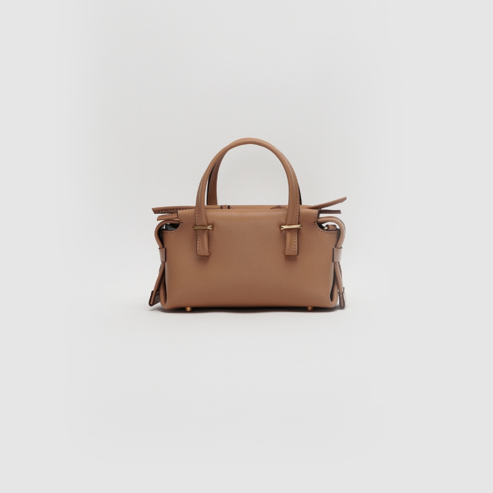 1 Túi da nữ Jak size 20 Tan Brown Smooth - XCUU