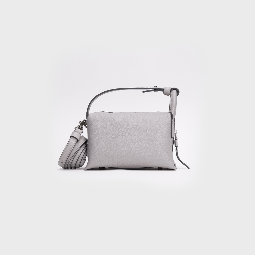 2 Túi da nữ Tamae size 20 Lightgrey Soft Grain - XCUU