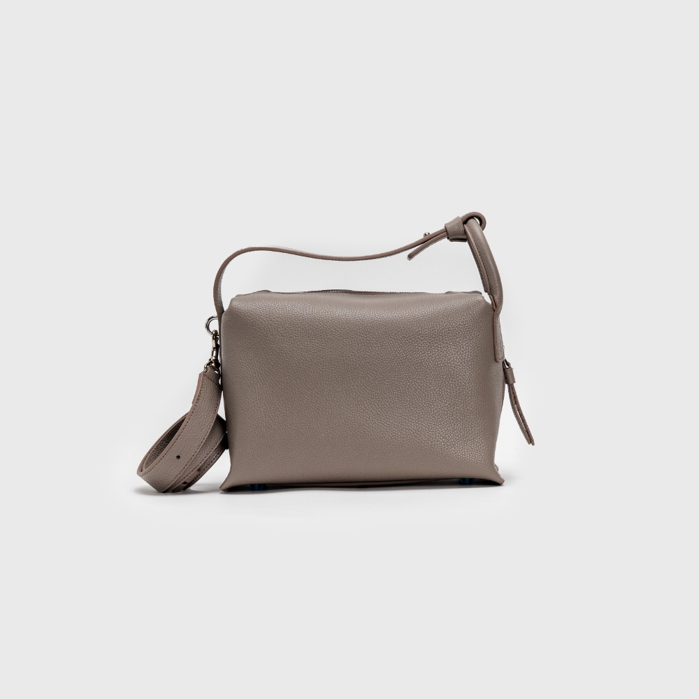 80 Túi da nữ Tamae size 25 Taupe Soft Grain - XCUU