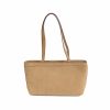 CRACK Tote da lộn màu nâu sáng