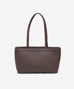 CRACK Tote màu nâu