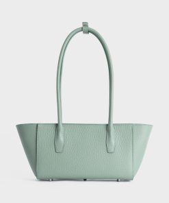 Hiro Tote Mint Soft Grain