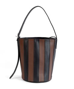 Roll Bucket màu nâu mix đen