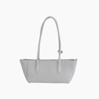 Túi da nữ Hiro Tote Lightgrey Soft Grain - XCUU