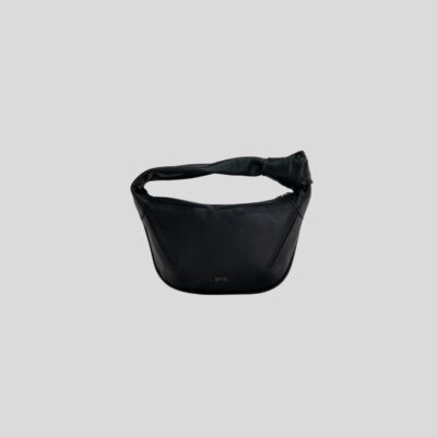 Túi ấu xách tay màu Black Soft Grain
