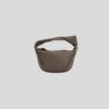 Túi Ấu xách tay màu Taupe Soft Smooth bằng da thật – ảnh chính